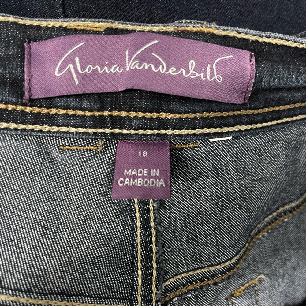 Gloria Vanderbilt Jeans Size 18 - Picture 6 of 10